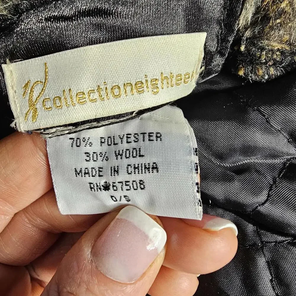 collectioneighteen Wool Blend Newsboy Cap Hat Size O/S